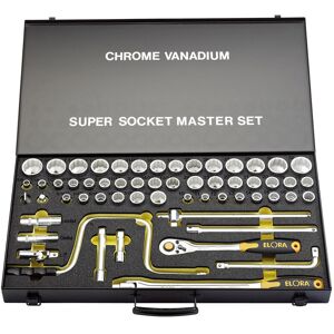 Draper - 1/2' Square Drive Metric, Whitworth and Imperial Socket Set (58 Piece) (15372) Draper - 1/2' Square Drive Metric, Whitworth and Imperial Socket Set (58 Piece) (15372)