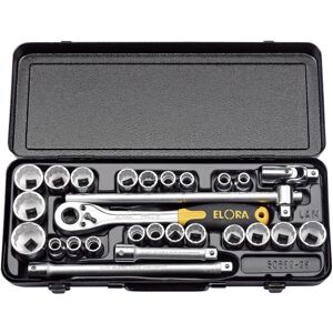 Draper 50650 Elora Metric and Imperial Socket Set, 1/2"" Sq. Dr. (28 Piece) Draper 50650 Elora Metric and Imperial Socket Set, 1/2"" Sq. Dr. (28 Piece)