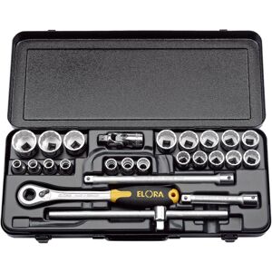 Draper 770-OKLMU 25-Piece 1/2-Inch Square Drive Elora Metric Socket Set for Automotive and Mechanical Use Draper 770-OKLMU 25-Piece 1/2-Inch Square Drive Elora Metric Socket Set for Automotive and Mechanical Use