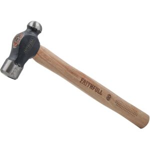 Faithfull - 60411220 Ball Pein Hammer fsc Hickory 454g 1 lb FAIBPH16FSC Faithfull - 60411220 Ball Pein Hammer fsc Hickory 454g 1 lb FAIBPH16FSC