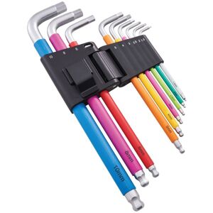 Faithfull - FAIHKS9C 9 Piece Colour Coded Hex Key Set Allen Keys XMS24HEXKEYS Faithfull - FAIHKS9C 9 Piece Colour Coded Hex Key Set Allen Keys XMS24HEXKEYS