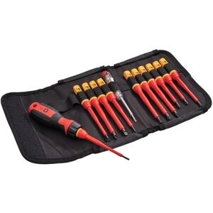 Faithfull - FAISDVDES13W Interchangeable vde Screwdriver Set 13 Piece in Wallet Faithfull - FAISDVDES13W Interchangeable vde Screwdriver Set 13 Piece in Wallet
