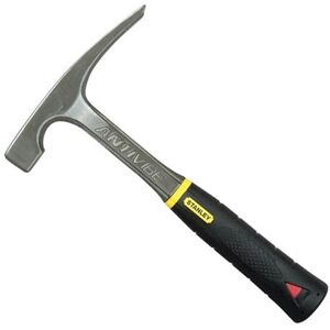 Stanley - 20oz Anti Vibe Brick Hammer STA154022 1-54-022 Brick Cutting Masonary Stanley - 20oz Anti Vibe Brick Hammer STA154022 1-54-022 Brick Cutting Masonary
