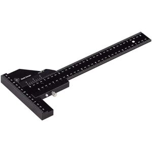 Ymyny - fliti Carpenter's Ruler, Multifunctional Woodworking Scribing Ruler, Aluminum T-Shaped Ruler, Scribing Device, 0-280mm Measuring Tool, Ymyny - fliti Carpenter's Ruler, Multifunctional Woodworking Scribing Ruler, Aluminum T-Shaped Ruler, Scribing Device, 0-280mm Measuring Tool,