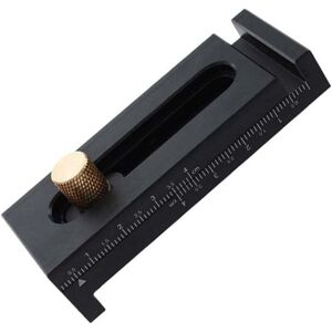 Ymyny - fliti Woodworking Gap Gauge, Aluminum Alloy, Saw Seam Ruler, Slot Adjuster, Depth Measuring Tool, Woodworking Tools, Saw Seam Gauge Ymyny - fliti Woodworking Gap Gauge, Aluminum Alloy, Saw Seam Ruler, Slot Adjuster, Depth Measuring Tool, Woodworking Tools, Saw Seam Gauge