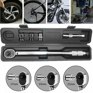 Briefness - 1/2' Inch Torque Wrench Set 28-210Nm Ratcheting Truck Wheel Car Repair Tool Kit Briefness - 1/2' Inch Torque Wrench Set 28-210Nm Ratcheting Truck Wheel Car Repair Tool Kit
