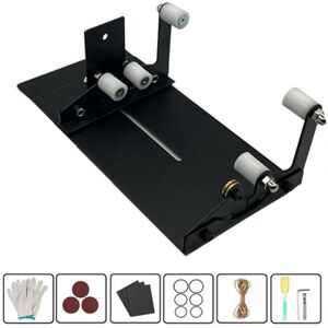 WOOSIEN Glass Bottle Cutter Machine, Fast and Accurate diy Cutting Tool Set, Stainless Steel, Metal, Black WOOSIEN Glass Bottle Cutter Machine, Fast and Accurate diy Cutting Tool Set, Stainless Steel, Metal, Black