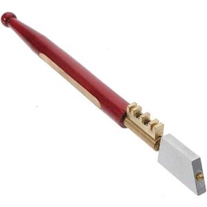 TORMATOR Glass cutting tool, heavy-duty diamond glass cutter for cutting glass up to 8 mm thick – Brass snapper – Hardwood handle TORMATOR Glass cutting tool, heavy-duty diamond glass cutter for cutting glass up to 8 mm thick – Brass snapper – Hardwood handle