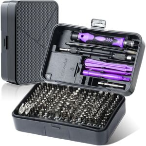 Csparkv - Purple)Precision Screwdriver Set, 170 in 1 Magnetic Screwdriver Kit Professional Repair Tool for iPhone, Mac, pc, Watch, Toys, Glasses, and Csparkv - Purple)Precision Screwdriver Set, 170 in 1 Magnetic Screwdriver Kit Professional Repair Tool for iPhone, Mac, pc, Watch, Toys, Glasses, and