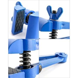 TLILY Hand-Held Vise Hand Clamp Pipe Plumbing Tool Workshop Steel Handle Spring Base Pliers,2 PCS TLILY Hand-Held Vise Hand Clamp Pipe Plumbing Tool Workshop Steel Handle Spring Base Pliers,2 PCS