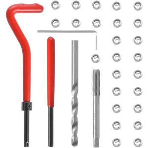 Ikodm - Helicoil Type Thread Repair Kit M6 x 1.0mm (30 pieces) Ikodm - Helicoil Type Thread Repair Kit M6 x 1.0mm (30 pieces)