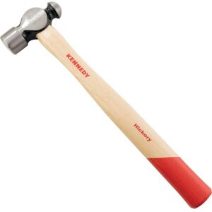 Hickory Shaft Ball Pein 3/4LB Hammer - Kennedy Hickory Shaft Ball Pein 3/4LB Hammer - Kennedy