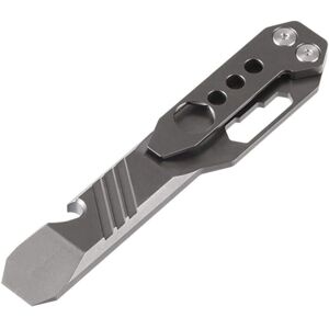 YS-YALOTRS High-quality, multifunctional titanium pry bar pocket pry bar screwdriver (stone washed grey) YS-YALOTRS High-quality, multifunctional titanium pry bar pocket pry bar screwdriver (stone washed grey)