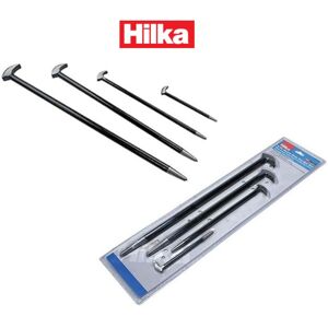 Hilka - Pry Bar Set 4pc Gorilla Wrecking Bar Crowbar 6'' 12'' 16'' 20'' 37401004 Hilka - Pry Bar Set 4pc Gorilla Wrecking Bar Crowbar 6'' 12'' 16'' 20'' 37401004