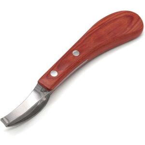 Ymyny - Hoof Scissors, Stainless Steel Knife with Rubber and Wooden Handle, Multifunctional Horse Hoof Cutter with Buckle, Hoof Knife, Hoof Wound Ymyny - Hoof Scissors, Stainless Steel Knife with Rubber and Wooden Handle, Multifunctional Horse Hoof Cutter with Buckle, Hoof Knife, Hoof Wound