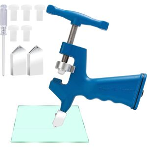 IKODM In 1 Glass Cutter for Glass Tile Mirror Professional Glass Cutting Tool Set Tile Cutter Glass Cutter for diy IKODM In 1 Glass Cutter for Glass Tile Mirror Professional Glass Cutting Tool Set Tile Cutter Glass Cutter for diy