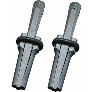 GOTRAYS Industrial 14mm Plug Wedge and Feather Shims Concrete Marble Granite Rock Stone Splitter Hand Tool GOTRAYS Industrial 14mm Plug Wedge and Feather Shims Concrete Marble Granite Rock Stone Splitter Hand Tool