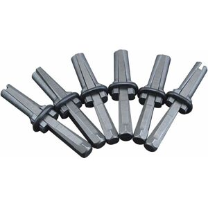 GOTRAYS Industrial 16mm Plug Wedge and Feather Shims Concrete Marble Granite Rock Stone Splitter Hand Tool GOTRAYS Industrial 16mm Plug Wedge and Feather Shims Concrete Marble Granite Rock Stone Splitter Hand Tool