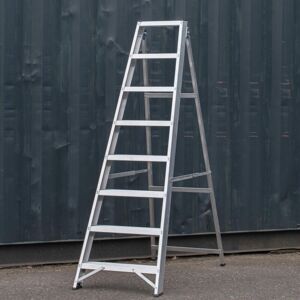 Bps Access Solutions - 8 Step Industrial Swingback-Builders Step Ladder Bps Access Solutions - 8 Step Industrial Swingback-Builders Step Ladder