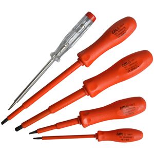 TBC ITL Insulated UKC-02150 Insulated Screwdriver Set of 5 ITL02150 TBC ITL Insulated UKC-02150 Insulated Screwdriver Set of 5 ITL02150