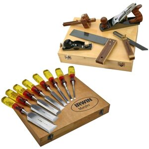 Irwin - M373 Bevel Edge Chisel Splitproof Handle - Set 8: 6,10,12,19,25,32,38 & 50mm Irwin - M373 Bevel Edge Chisel Splitproof Handle - Set 8: 6,10,12,19,25,32,38 & 50mm