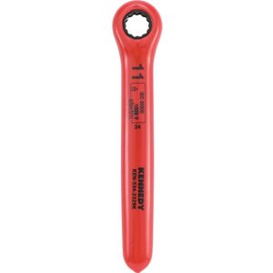 Kennedy 11mm Insulated Ratchet Ring Spanner Double Triangle 1000 V Kennedy 11mm Insulated Ratchet Ring Spanner Double Triangle 1000 V
