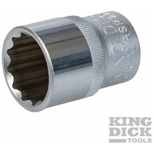 Socket 1/2' sd 12pt Metric 20mm HSM220 - King Dick Socket 1/2' sd 12pt Metric 20mm HSM220 - King Dick