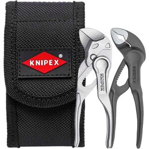 Knipex - 002072V04 2pc xs Mini Pliers Set in Belt Pouch Knipex - 002072V04 2pc xs Mini Pliers Set in Belt Pouch