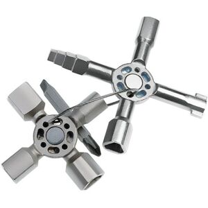 Knipex Multifunctional Multitool Twinkey Service Cabinet Key 001101V01 KPX001101 Knipex Multifunctional Multitool Twinkey Service Cabinet Key 001101V01 KPX001101