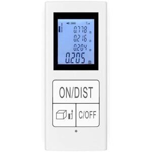 WOIYIC Laser Distance Meter, USB Portable Rechargeable Mini Digital Room High Precision Measuring Instrument, for Engineering Measurement WOIYIC Laser Distance Meter, USB Portable Rechargeable Mini Digital Room High Precision Measuring Instrument, for Engineering Measurement