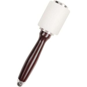 SNQ Leather hammer – 20.5 cm – Nylon rubber hammer with wooden handle – Leather tools for sewing, leatherworking, leather crafts, carving, punching and SNQ Leather hammer – 20.5 cm – Nylon rubber hammer with wooden handle – Leather tools for sewing, leatherworking, leather crafts, carving, punching and