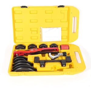 CNCEST Manual Tube Bender Kits Ø6mm-22mm Bender Metal Sheet Roll Bending Rolling Machine Roll Pipe Bending Tool Portable Copper Pipe Bending Machine Hand CNCEST Manual Tube Bender Kits Ø6mm-22mm Bender Metal Sheet Roll Bending Rolling Machine Roll Pipe Bending Tool Portable Copper Pipe Bending Machine Hand