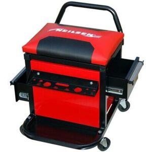 Neilsen - mechanics creeper storage drawers tool box trolley seat padded car garage CT4346 Neilsen - mechanics creeper storage drawers tool box trolley seat padded car garage CT4346