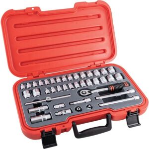 Metric/AF40 Piece 3/8' Square dr Socket Set - Kennedy Metric/AF40 Piece 3/8' Square dr Socket Set - Kennedy