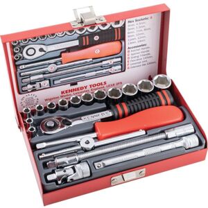 Kennedy Mini mm Socket Set 1/4" Square DR 19 Piece Kennedy Mini mm Socket Set 1/4" Square DR 19 Piece