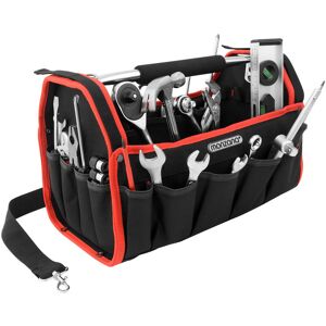 monzana Deuba - Tool Bag Storage diy Large Heavy Duty Tool Case Box Plumber Builder Electrician Bag Mounting Tool Kit Adjustable Shoulder Strap Stable Sturdy monzana Deuba - Tool Bag Storage diy Large Heavy Duty Tool Case Box Plumber Builder Electrician Bag Mounting Tool Kit Adjustable Shoulder Strap Stable Sturdy