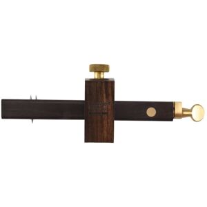 TLILY Mortise Gauge, Woodworking Scriber Marking Tool 6.4in Ebony Square Brass Screw Type Sliding Mark TLILY Mortise Gauge, Woodworking Scriber Marking Tool 6.4in Ebony Square Brass Screw Type Sliding Mark