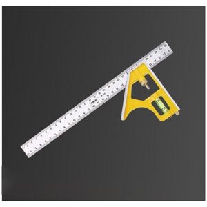 CSPARKV Multi-Purpose Combination Square - 300mm - Active 90 Degree Stainless Steel Right Angle Ruler CSPARKV Multi-Purpose Combination Square - 300mm - Active 90 Degree Stainless Steel Right Angle Ruler