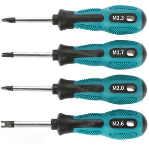 ANPVIZ Multitool Box, 4-Piece Screwdriver Set, Magnetic U-Shaped Screwdriver Bit Set, Fork Type Magnetic Slotted Screwdriver, CR-V Multifunctional Hand Tool ANPVIZ Multitool Box, 4-Piece Screwdriver Set, Magnetic U-Shaped Screwdriver Bit Set, Fork Type Magnetic Slotted Screwdriver, CR-V Multifunctional Hand Tool