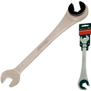 Neilsen - 16mm Flare Nut Wrench Ratchet & Standard Open Ended Brake Pipe Spanner Neilsen - 16mm Flare Nut Wrench Ratchet & Standard Open Ended Brake Pipe Spanner