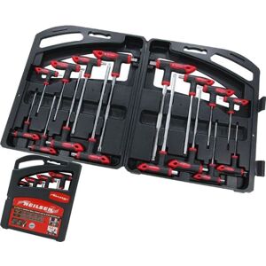 Neilsen 16pc Long Hex Allen Star Key Wrench Set 2mm-10mm T Handle Keys T10-T50 Neilsen 16pc Long Hex Allen Star Key Wrench Set 2mm-10mm T Handle Keys T10-T50