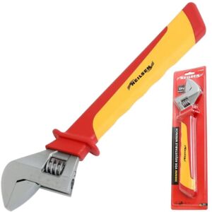 Neilsen 300mm Adjustable Spanner Wrench VDE Insulated Soft Grip Handle 12" Neilsen 300mm Adjustable Spanner Wrench VDE Insulated Soft Grip Handle 12"