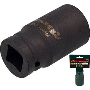 Neilsen 3/4" Drive Standard Deep Square Metric Single Impact Socket 30mm Neilsen 3/4" Drive Standard Deep Square Metric Single Impact Socket 30mm