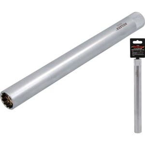 Neilsen 3/8" Drive 18mm Extra Long Spark Plug Deep Square Metric Socket 250mm Neilsen 3/8" Drive 18mm Extra Long Spark Plug Deep Square Metric Socket 250mm