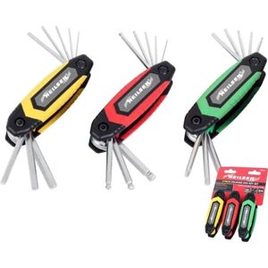Neilsen 3pc Folding Ball Point Hex Allen Key Metric Torx Set Allan Alan Neilsen 3pc Folding Ball Point Hex Allen Key Metric Torx Set Allan Alan
