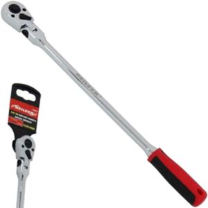Neilsen - Extra Long Reach Flexi Head Socket Ratchet Quick Release 72 Teeth 1/4' Neilsen - Extra Long Reach Flexi Head Socket Ratchet Quick Release 72 Teeth 1/4'