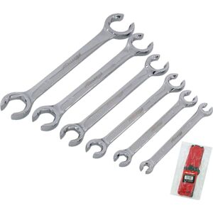 Neilsen Flare Nut Wrench Open-Ended Brake Pipe Spanner Set 6pc 1/4" - 1" Neilsen Flare Nut Wrench Open-Ended Brake Pipe Spanner Set 6pc 1/4" - 1"