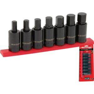 Neilsen Impact Hex Bit Socket Set 7pc T40 To T70 3/8" Drive Torx Tool Kit Neilsen Impact Hex Bit Socket Set 7pc T40 To T70 3/8" Drive Torx Tool Kit
