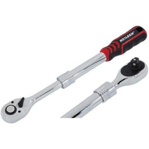 NEILSEN 1/2"" Ratchet Telescopic Extendable Quick Release Reversible Wrench Ct1695 NEILSEN 1/2"" Ratchet Telescopic Extendable Quick Release Reversible Wrench Ct1695