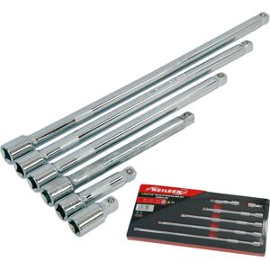 Neilsen Socket Wobble Extension Bar Set 38 75 150 200 250 300mm Long 6pc 3/8" Neilsen Socket Wobble Extension Bar Set 38 75 150 200 250 300mm Long 6pc 3/8"